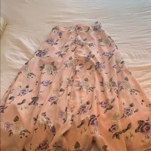 BLush skirt